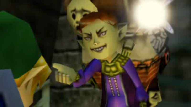 The Happy Mask Salesman.